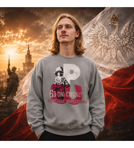 Bluza WIELKA PATRIOTYCZNI 63 DNI POLSKA WALCZY